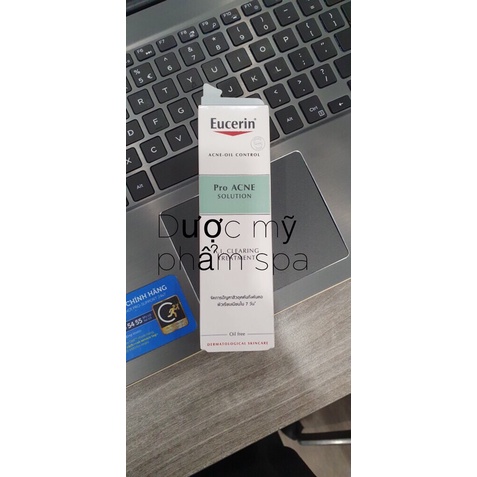 (HÀNG CHÍNH HÃNG) Tinh chất Eucerin giảm mụn,thâm mụn tái tạo da trắng sáng hơn Eucerin Pro Acne Solution 40ml