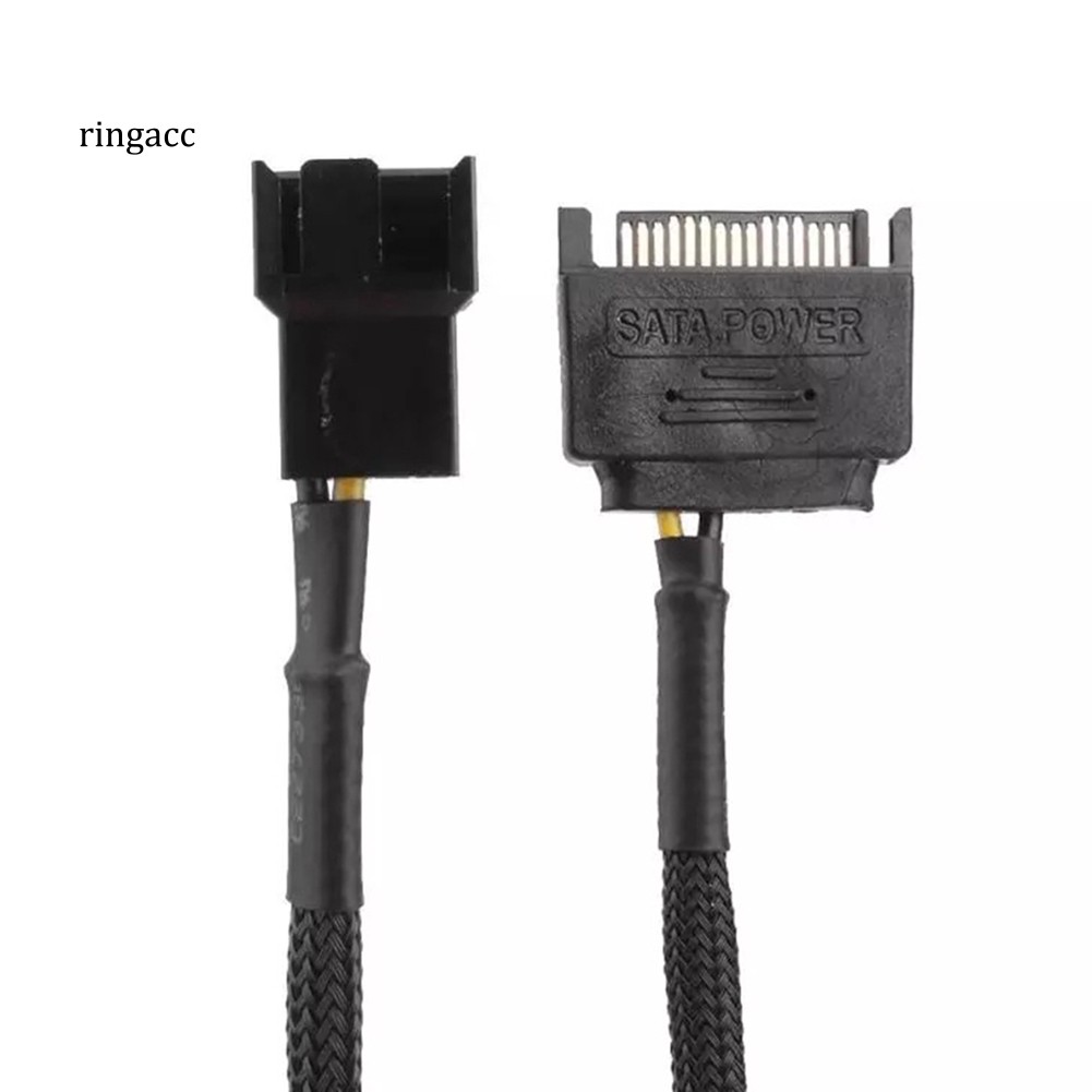 Dây Cáp Nối Dài Từ 15pin Sang 2 Cổng 3pin 4pin Cho Quạt Máy Tính