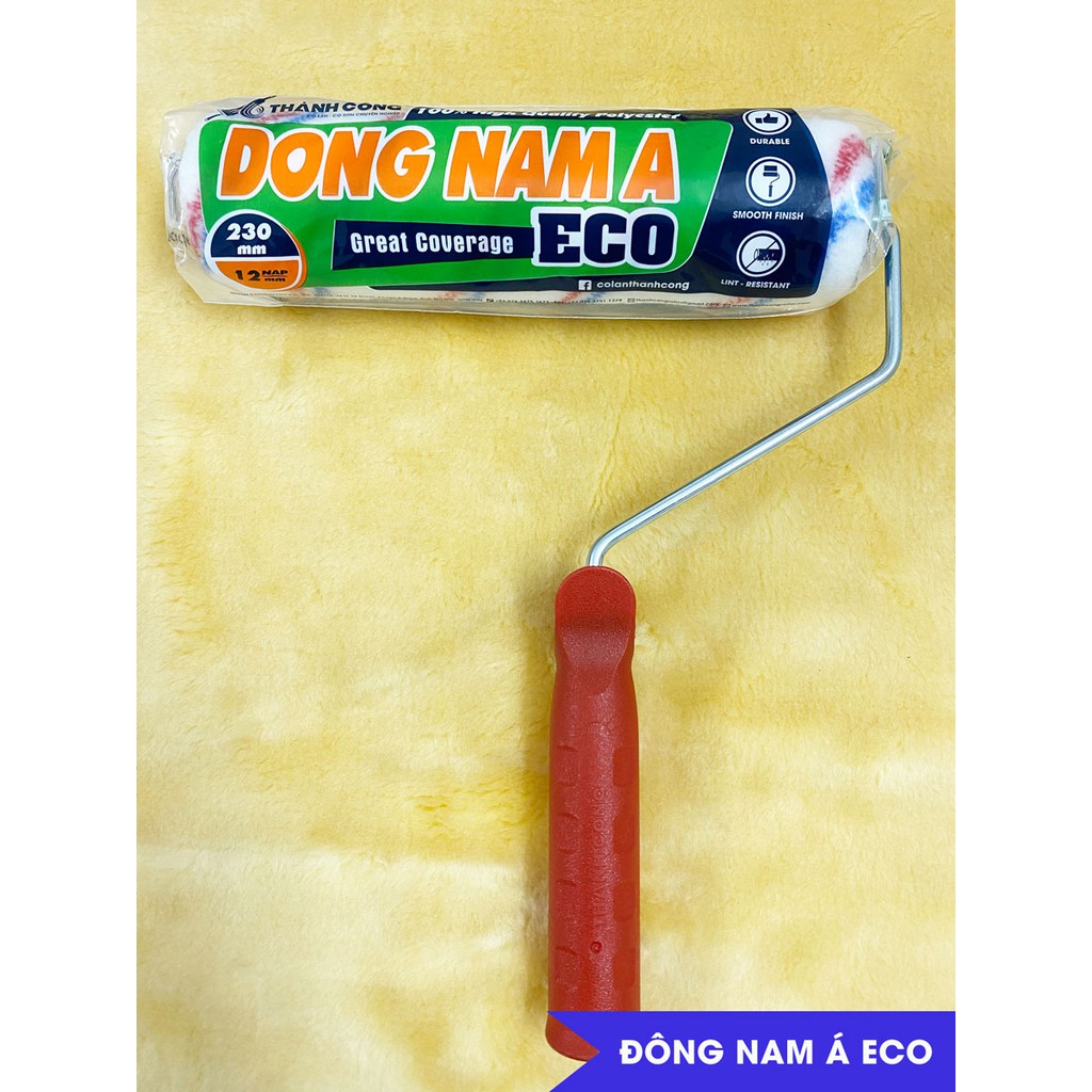 Cọ đa năng Đông Nam Á Eco, cọ lăn sơn, cây lăn sơn, dụng cụ sơn nhà cửa, dành cho sơn nước, sơn hoàn thiện