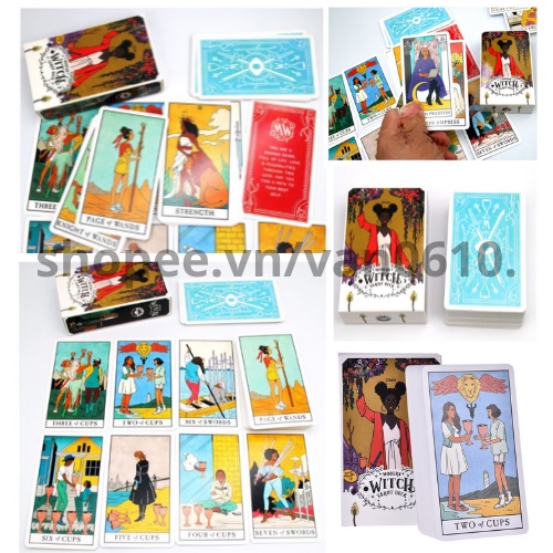 Bộ bài Tarot 78 lá Modern Witch Tarot, Tác giả Lisa Sterle, Vita Ayala