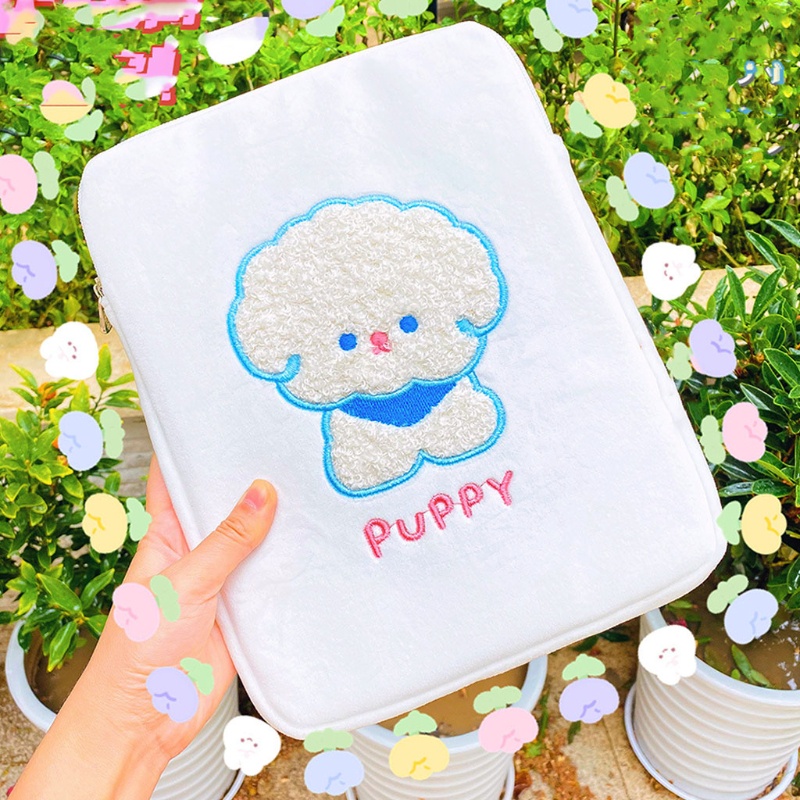 Túi Đựng Bảo Vệ Máy Thêu Họa Tiết Hoạt Hình 11in 10.5in 9.7in Ta