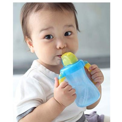 BÌNH TẬP UỐNG NƯỚC PIGEON PETITE STRAW BOTTLE 150ML