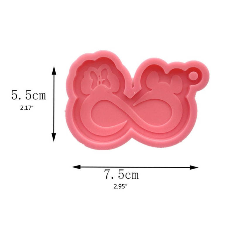 Khuôn Silicone Làm Mặt Dây Chuyền / Bông Tai DIY