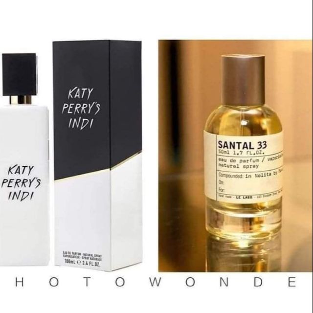 Nước hoa Katy indi  Dupe santal 33