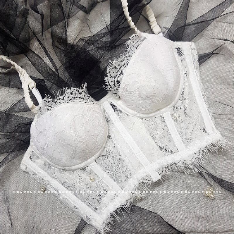C002 | Áo CORSET thời trang mút độn, ren mi sang chảnh - EIRA.BRA5