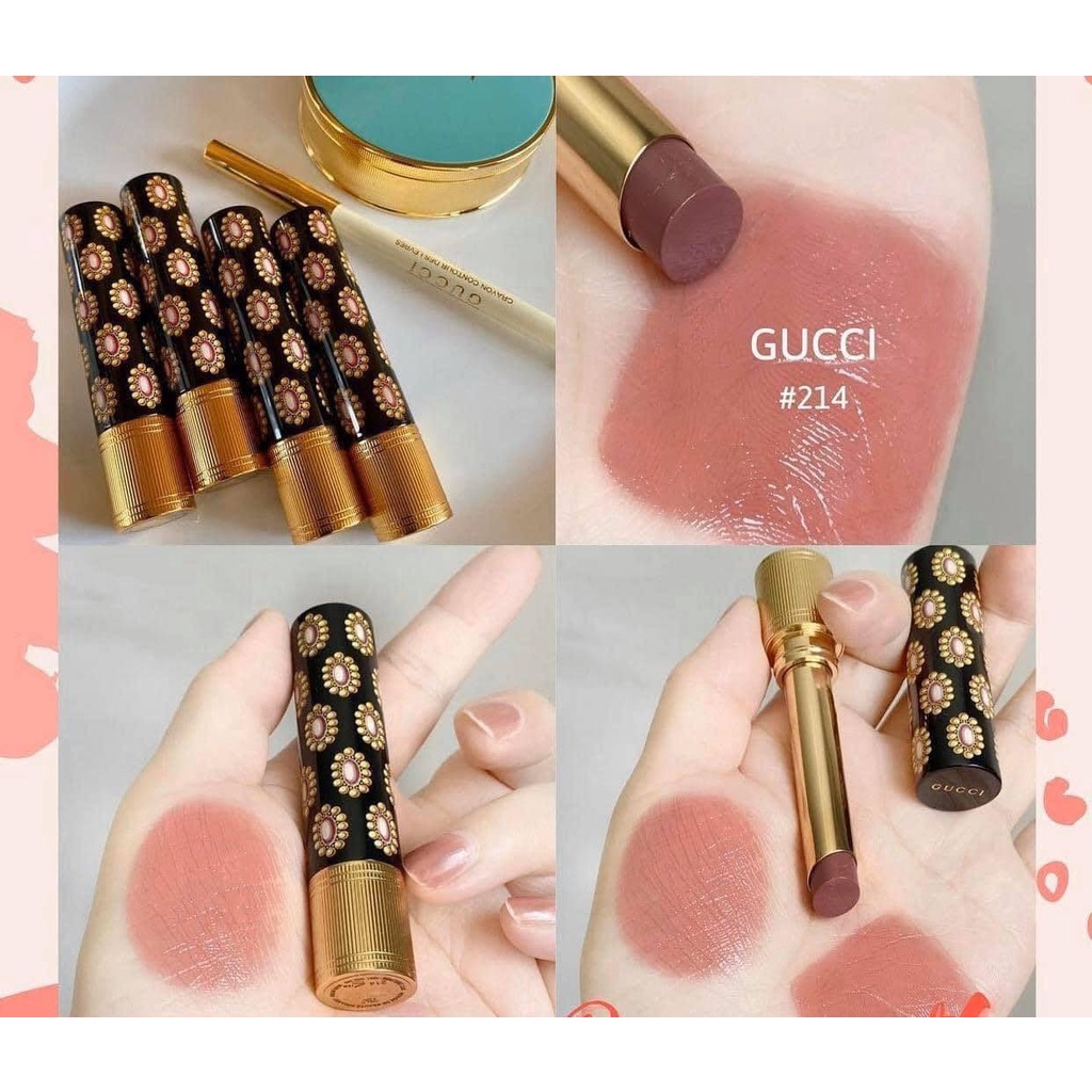 Son Gucci Rouge de Beauté Brillant Glow & Care Shine