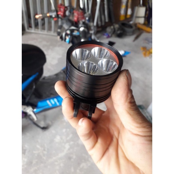 Đèn Trợ sáng L4 ngắn lắp xe máy xe điện