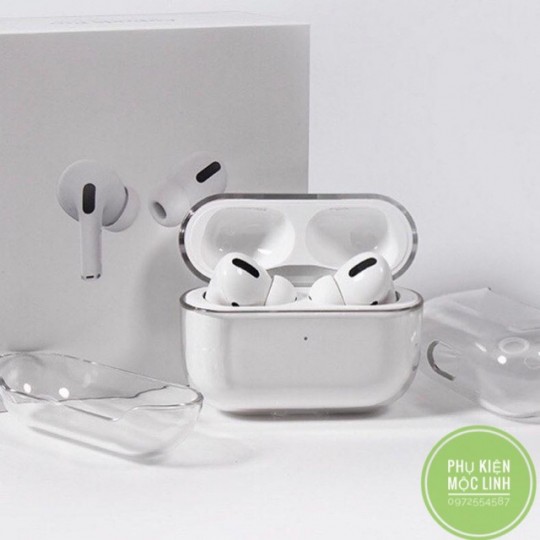 [FREESHIP] TÚI ĐỰNG TAI NGHE AIRPOD TRONG SUỐT, MÀU (MẪU CAO, NGANG)