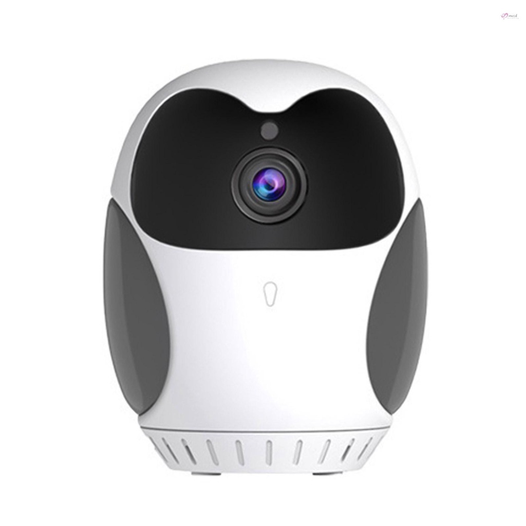 Camera an ninh mini nhìn đêm độ phân giải cao 2 chiều 1080P với đế xoay 360 độ cho gia đình
