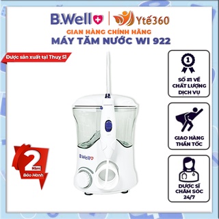 Máy Tăm Nước Gia Đình B WELL WI 922 | Máy Tăm Nước Sản Xuất Tại Thụy Sĩ | Bảo Hành 2 Năm YT360SG