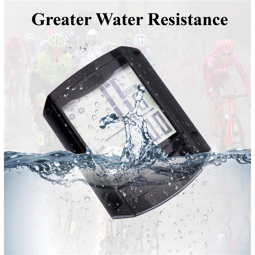 Đồng hồ đo tốc độ WEST BIKING màn hình lcd chống thấm nước 2&quot; đa năng dành cho xe đạp