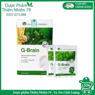 Cốm trí não g brain hỗ trợ phát triển trí não tăng cường thị lực
