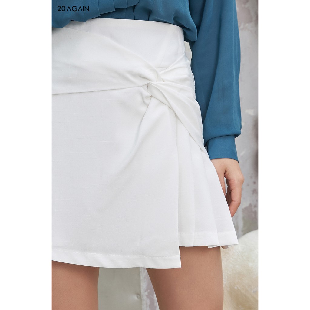 Chân váy A xoắn tà trước 20Again JAA1095 | BigBuy360 - bigbuy360.vn