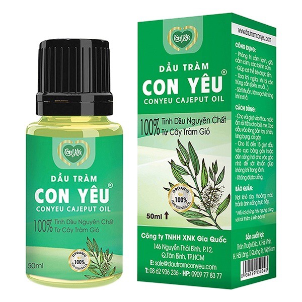 DẦU TRÀM CON YÊU 50ML