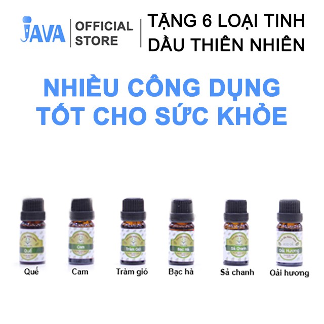 [TẶNG 6 LOẠI TINH DẦU] Máy Phun Sương - Đèn Xông, Khuếch Tán Tinh Dầu Thiên Nhiên