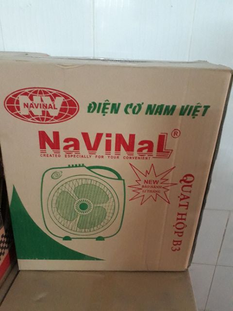 QUẠT ĐIỆN NAVINA Model Hộp P3 giảm 35K