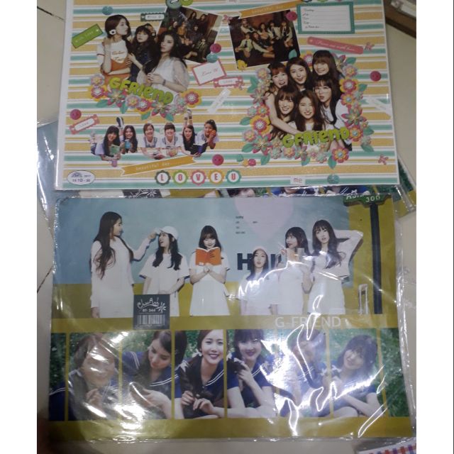 Bao tập vở Kpop G-FRIEND combo 30 tờ giá 30k