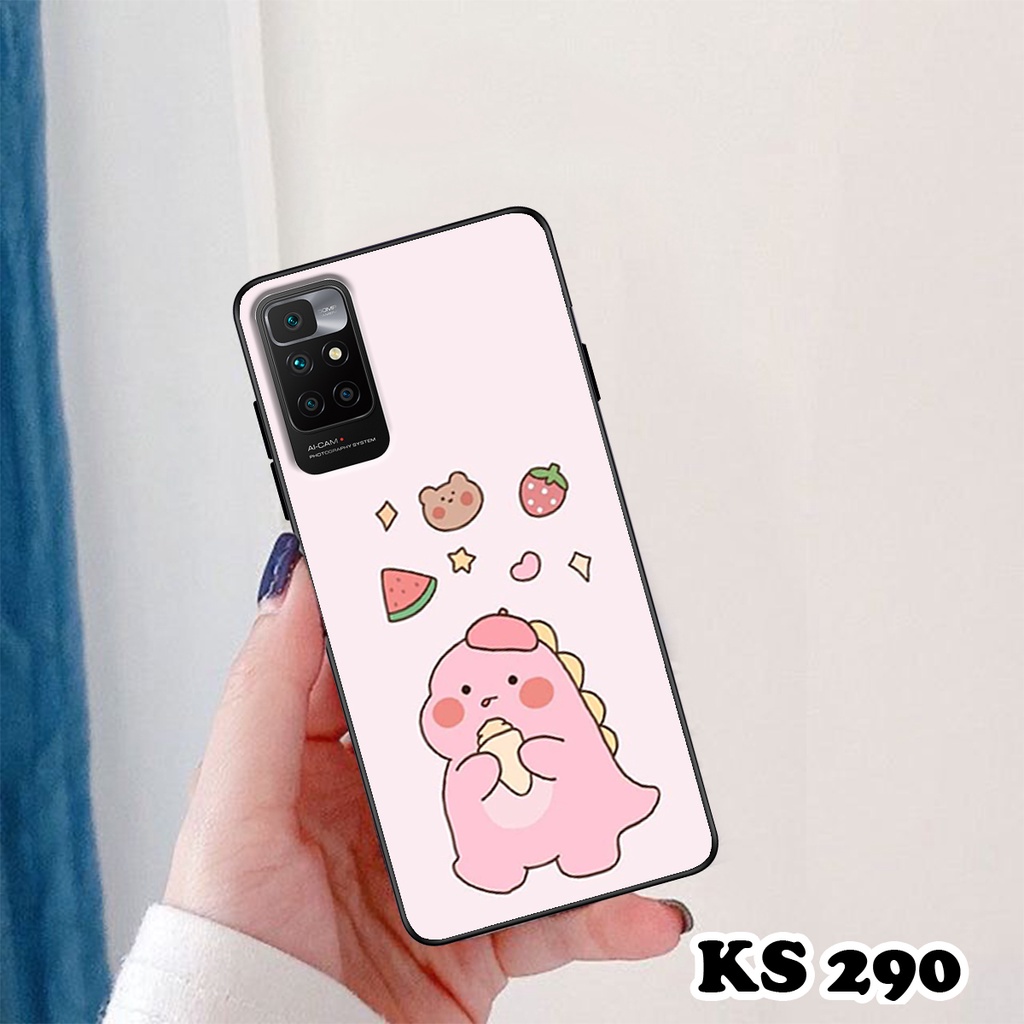 Ốp lưng Xiaomi Redmi 10 - Redmi 10A - Redmi 10C - Ốp in hình khủng long,dinosaur dễ thương