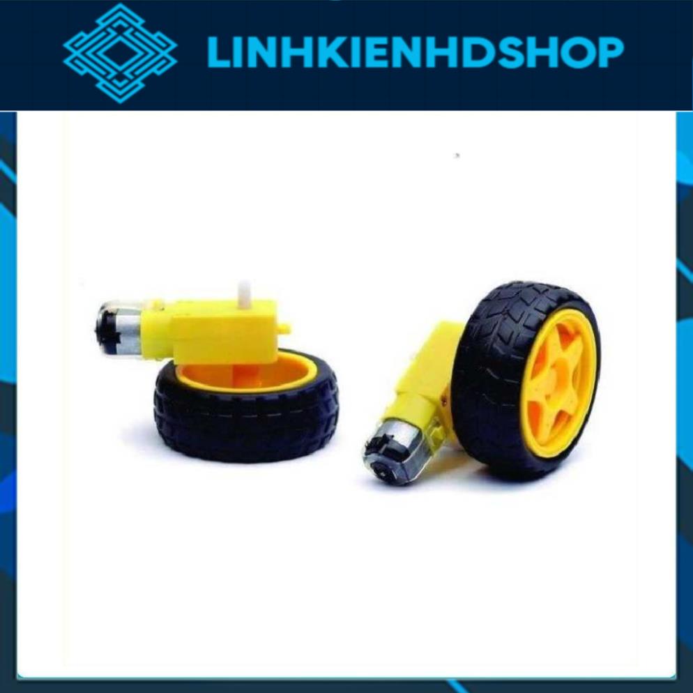 Bánh Xe Robot V1 Màu Vàng