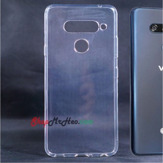 Ốp lưng dẻo silicon cao cấp LG V40 trong suốt.