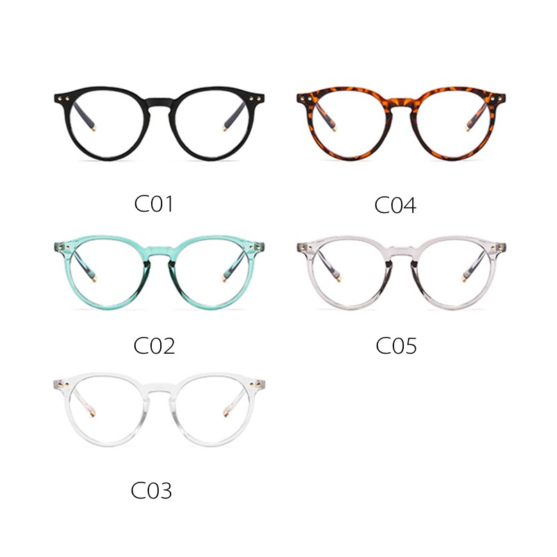 Kính Mát Gọng Tròn Chống Ánh Sáng Xanh Phong Cách Vintage | BigBuy360 - bigbuy360.vn