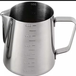 ca inox đánh và rót sữa pha capuchino, latte 600ml