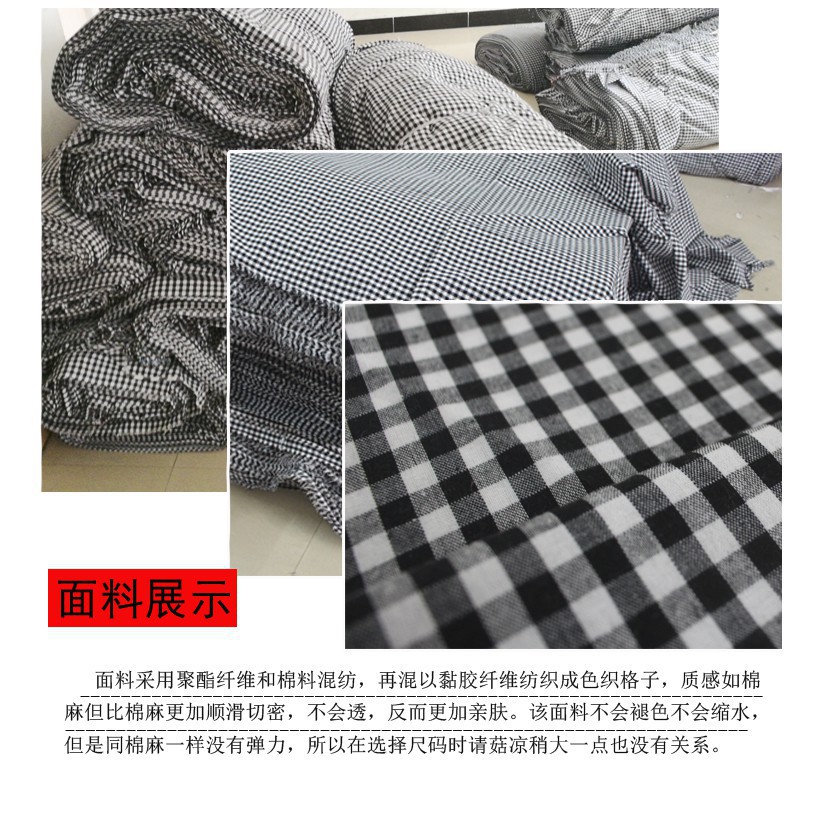 Quần short caro dáng rộng cho nữ