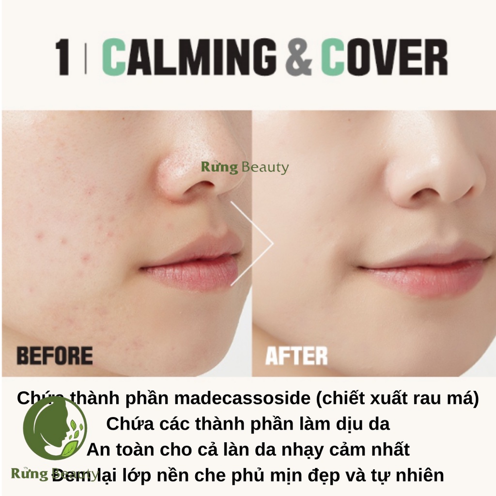 (SALE DATE 22/04/2022) PHẤN NƯỚC CHO DA MỤN NHẠY CẢM A'PIEU WONDER TENSION [MADECASSOSIDE] SPF30 PA++