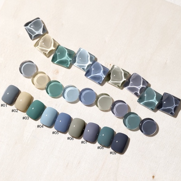 Sơn Gel AS RED | Mã ALW | Xanh Rêu