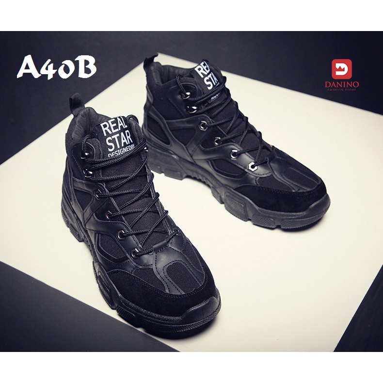 Giày sneaker nam thể thao đẹp tăng chiều cao A40C