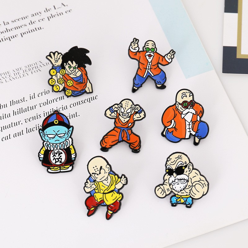 Pin cài áo trong Dragon ball 7 viên ngọc rồng phiên bản nhí - GC286