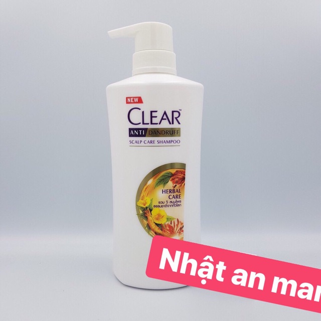 Dầu Gội Trị Gàu Clear Thái Lan 450ml