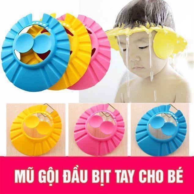 MŨ CHẮN NƯỚC VÀNH TAI CHO BÉ