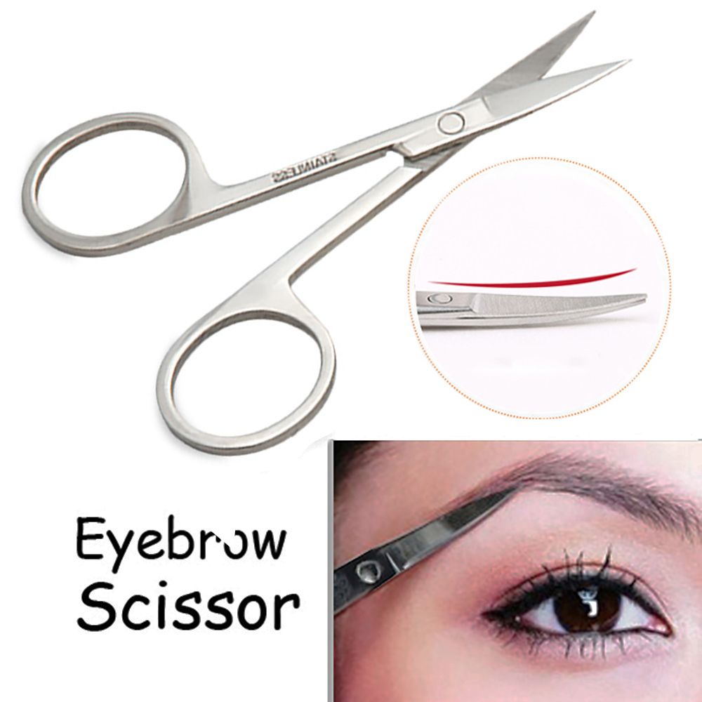 [Hàng mới về] Kéo tỉa lông mày bằng thép không gỉ chuyên nghiệp chất lượng cao