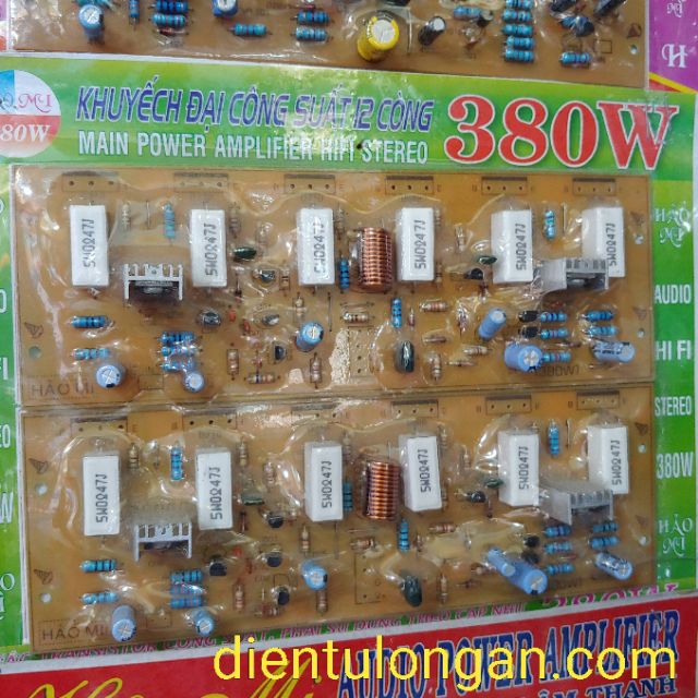 Bo công suất nguồn +-60 DC 310w 410w 720w