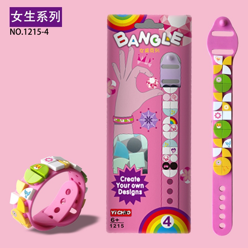 Vòng Tay Silicon Họa Tiết Hoạt Hình Sáng Tạo Cho Bé Trẻ Em