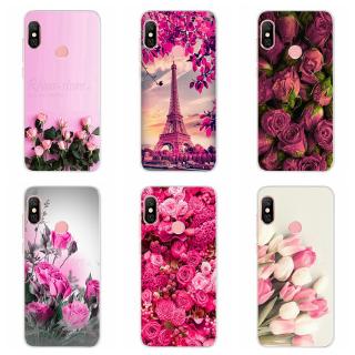 Ốp điện thoại dẻo in họa tiết hoạt hình bông hoa xinh xắn cho XIAOMI REDMI NOTE 8 8T 7 6 5 PRO 4 4X
