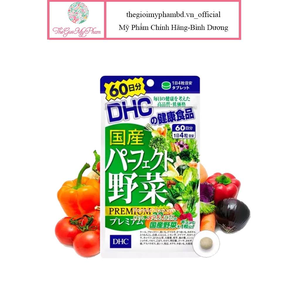 Viên Uống Rau Củ Quả DHC Premium Nhật Bản