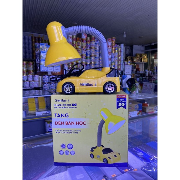 Đèn học chống cận thị điện quang hình xe hơi - đèn bàn xe oto similac tặng bé