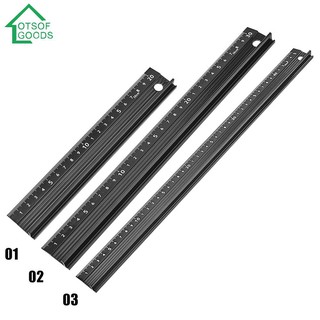 Thước Kẻ Đa Năng Bằng Hợp Kim Nhôm Chống Trượt Tiện Dụng
