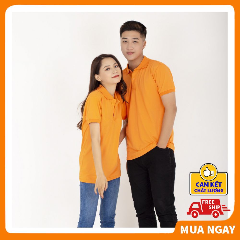 Áo polo nam nữ đẹp có cổ tay ngắn unisex vải poly cá sấu cao cấp form rộng thoáng mát giá rẻ chính hãng KING SPORT