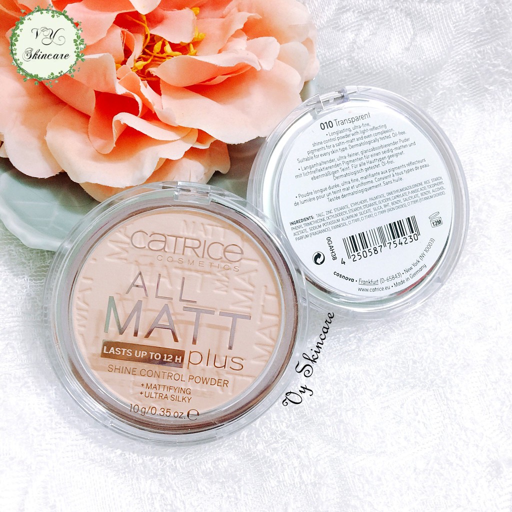 Phấn Phủ Catrice All Matt Plus Shine Control Powder