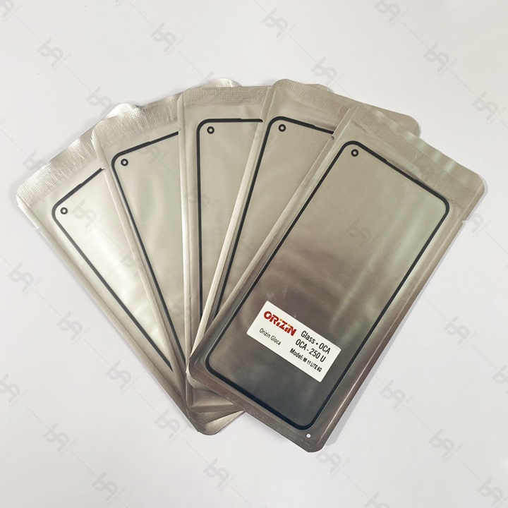 Kính Xiaomi Mi 11 Lite Liền Keo  - Mặt Kính OCA 250u Ép Màn Hình Điện Thoại Mi11 Lite 2021 Cao Cấp