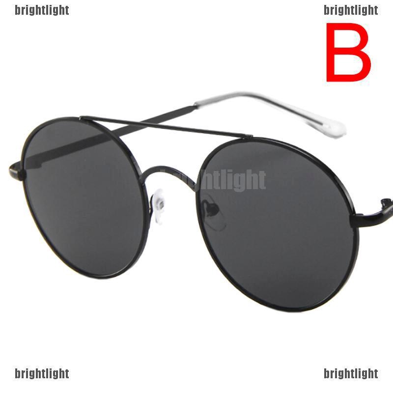 [Bright] Women Oval Sunglasses Frame Vintage Glasses Trendy Fashion Retro Shades New [LT]