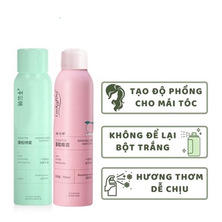 Dầu gội khô dạng xịt giúp tóc bồng bềnh không dầu, không bết