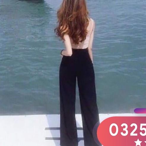 QUẦN NỮ ỐNG RỘNG THỜI TRANG DÁNG SUÔNG ĐEN-HươngSu-(107-Qan-NuOgRogDagSuogDen)