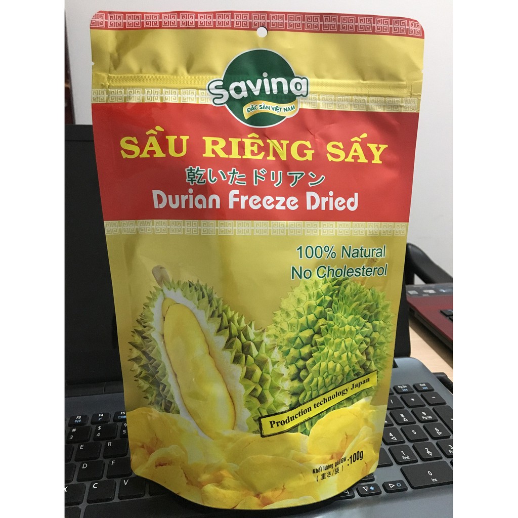 Sầu riêng sấy lạnh thơm ngon