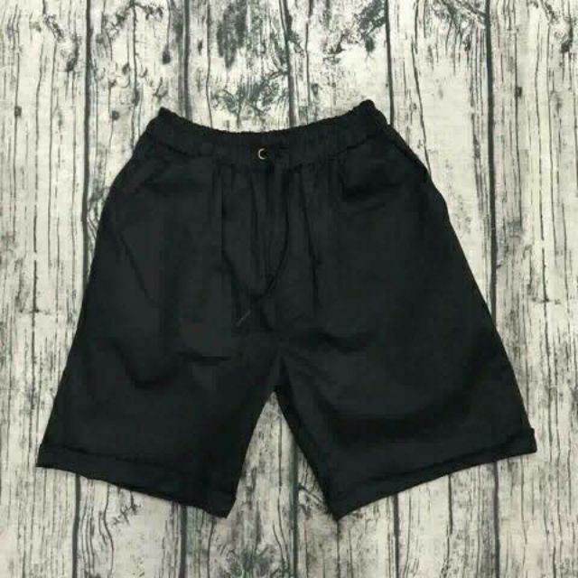 Short kaki trơn form unisex 2 màu (Ảnh thật)