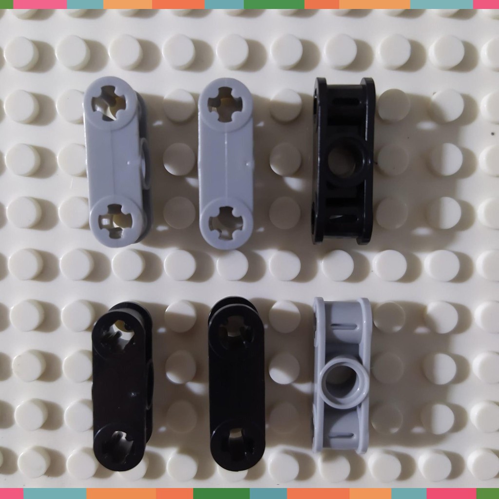 Đồ Chơi COMBO 5 Gạch Phụ Kiện Technic 1x3 Có Trục Xoay Ở Giữa NO.1158 - Phụ Kiện Tương Thích 32184