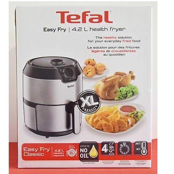 [Hàng chính hãng, Bảo hành 2 năm] Nồi chiên không dầu Tefal EY201 EY201D EY201D15